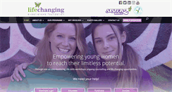 Desktop Screenshot of lifechangingexperiences.org